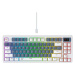 Herná klávesnica Havit Mechanical Gaming Keyboard KB884L white