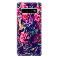 Odolné silikónové puzdro iSaprio - Flowers 10 - Samsung Galaxy S10