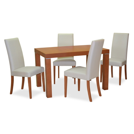 MI-KO Jedálenský set stôl SPLIT / stoličky MARZIA čerešňa