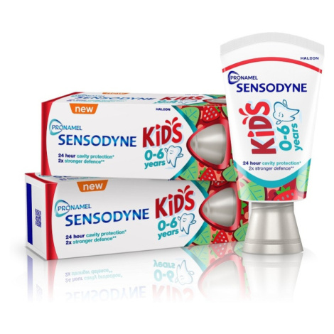 SENSODYNE Kids zubná pasta pre deti 0-6 rokov 2 x 50ml