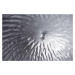 LuxD 16713 Glimer 50cm bielo-strieborná závesné svietidlo