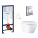 Závesný wc set do ľahkých stien / predstenová montáž Grohe Euro Ceramic SIKOGRSEUE