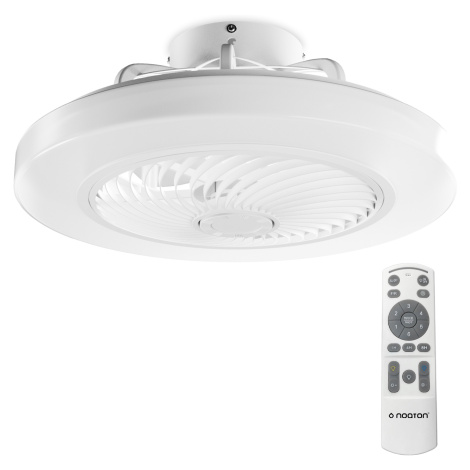 Noaton 12050W Triton, biela, stropný ventilátor so svetlom