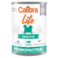 CALIBRA Life konzerva Sensitive Salmon with rice pre psov 400 g