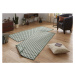 Kusový koberec Twin-Wendeteppiche 103125 grün creme – na ven i na doma - 200x290 cm NORTHRUGS - 