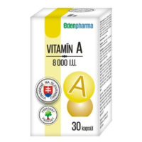 EDENPHARMA Vitamín A 8000 I.U. 30 kapsúl