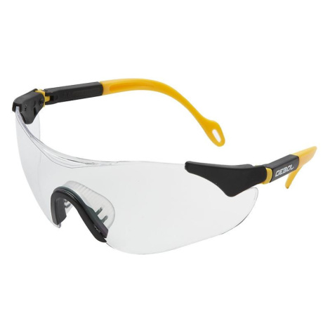 Priehľadné bezpečnostné okuliare Safety Comfort GEBOL