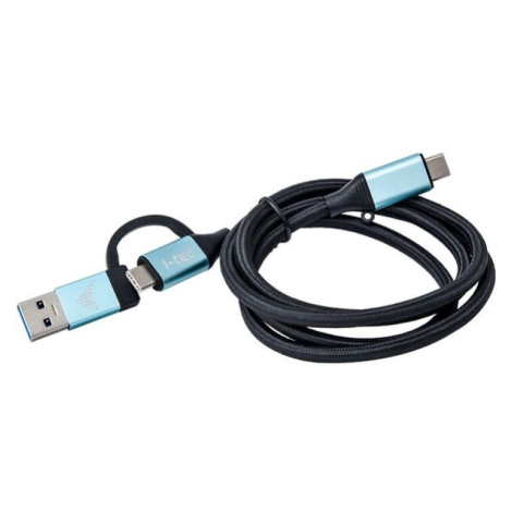 i-tec USB-C Cable to USB-C s integrovaným USB 3.0 adaptérom