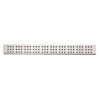 Rošt Alca 75 cm nerez mat drops CUBE-750M