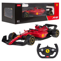 Ferrari F1 75 červený model RASTAR 1:12 pretekárske auto na diaľkové ovládanie + diaľkové ovláda