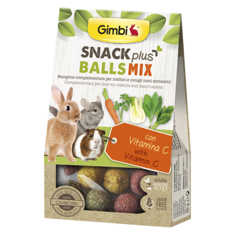 Gimbi Snack Plus guličky MIX 50G