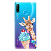 Odolné silikónové puzdro iSaprio - Love Ice-Cream - Huawei P30 Lite