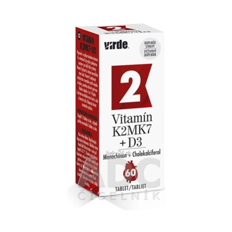 VIRDE VITAMÍN K2 MK7 + D3