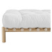 Dvojlôžková posteľ z borovicového dreva s roštom 140x200 cm Pace – Karup Design