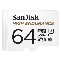 SanDisk High Endurance/micro SDXC/64GB/UHS-I U3 / Class 10/+ Adaptér