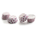 Cukrárenské košíčky na čokoládu – ružové srdiečko a bodka 36 ks - Ibili