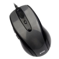 A4tech N-708X V-Track optická myš, 1600DPI, USB, čierna