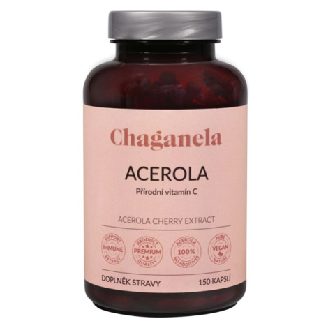 CHAGANELA Acerola (prírodný vitamín C) 150 kapsúl