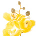 Umelá kvetina FALENI žltá