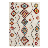 Krémovobiely koberec Mint Rugs Geometric, 120 x 170 cm