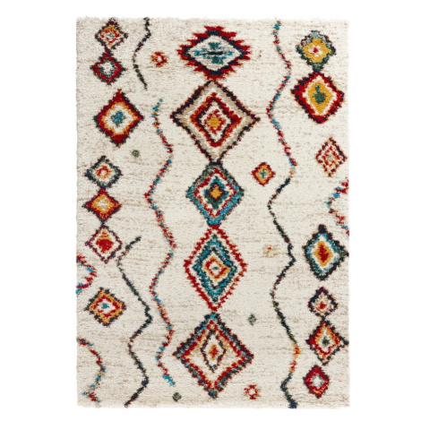 Krémovobiely koberec Mint Rugs Geometric, 120 x 170 cm