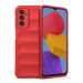 Samsung Galaxy M23 5G SM-M236B, silikónové puzdro, stredne odolné proti nárazu, 3D vzor, červené