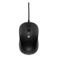 ASUS MU101C/Kancelářská/Optická/3 200 DPI/Drátová USB/Černá