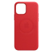 Apple Kožený kryt s MagSafe pre iPhone 12 mini Red, MHK73ZM/A