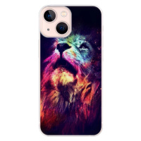 Odolné silikónové puzdro iSaprio - Lion in Colors - iPhone 13 mini