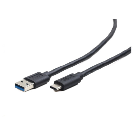 Kabel CABLEXPERT CCP-USB3-AMCM-6 USB 3.0 AM na Type-C kabel (AM/CM), 1,8m, černý GEMBIRD