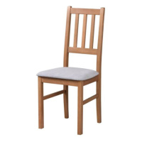 Sconto Jedálenská stolička BOLS 4 dub stirling/sivá