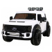 mamido Detské elektrické autíčko Ford Super Duty 4x4 biele