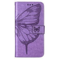 Diárové puzdro na Infinix Smart 7 MEZZO motýľ fialové