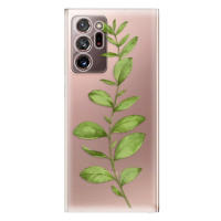 Odolné silikónové puzdro iSaprio - Green Plant 01 - Samsung Galaxy Note 20 Ultra