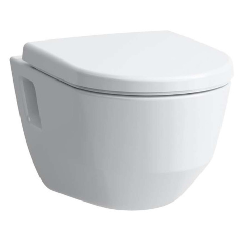 Laufen Pro - Závesné WC, 530x360 mm, Rimless, biela H8209640000001