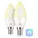 Niceboy múdra žiarovka ION SmartBulb AMBIENT 5,5, W - E14 SET 2 ks