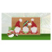 Rohožka s vianočným motívom z kokosového vlákna 45x75 cm – Hanse Home
