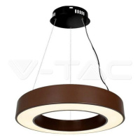 50W LED dizajnové závesné svetlo Triakové stmievateľné 4000K Corten 6100lm VT-7760 (V-TAC)