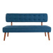 Modrá lavica Westwood – Balcab Home