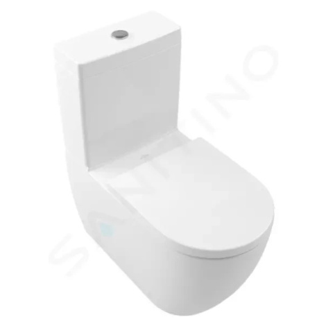 VILLEROY & BOCH - Subway 3.0 WC kombi misa Viclean, TwistFlush, CeramicPlus, alpská biela 4672T0