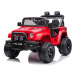 Mamido Mamido Detské elektrické autíčko Jeep Power 4x4 červené