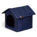 Modrá búdka pre psa 52x53 cm Home XL – Rexproduct