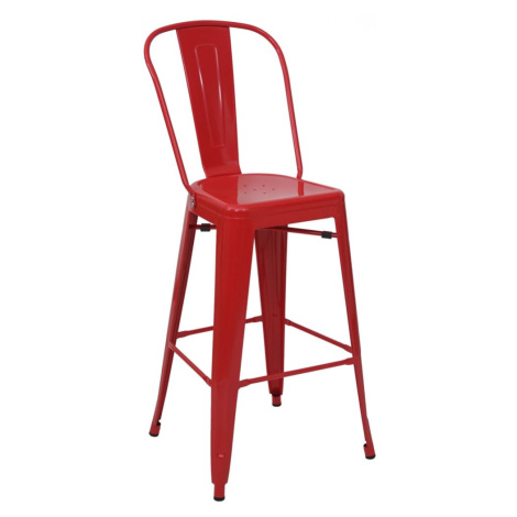 Barová stolička HWC-A73 Červená,Barová stolička HWC-A73 Červená