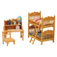 Sylvanian family Set - detská izba s poschodovou posteľou