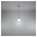 Biele závesné svietidlo ø 5 cm Rene – Nice Lamps