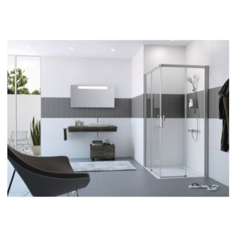 Hüppe Classics 2 Easy Entry sprchový kút štvorec 100x100 cm C25003.069.322 Huppe