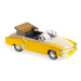 1:43 WARTBURG A 311 CABRIOLET - 1958 - YELLOW/WHIT