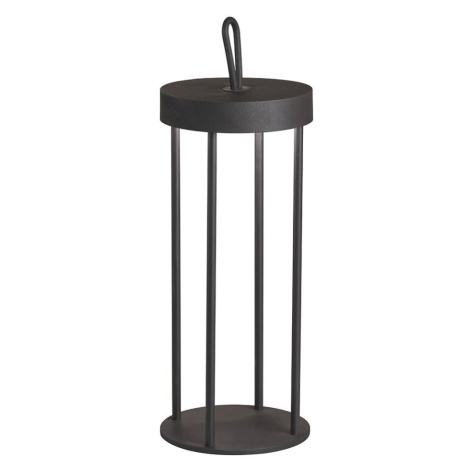 Čierna LED stolová lampa (výška  36 cm) Kante – Fischer & Honsel
