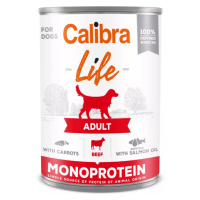 CALIBRA Life konzerva Adult Beef with carrots pre psov 400 g