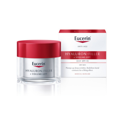 Eucerin Hyaluron-Filler + Volume-Lift Denný krém pre suchú pleť SPF 15 50ml